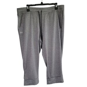 Under Armour Gray Athletic Capri Pants